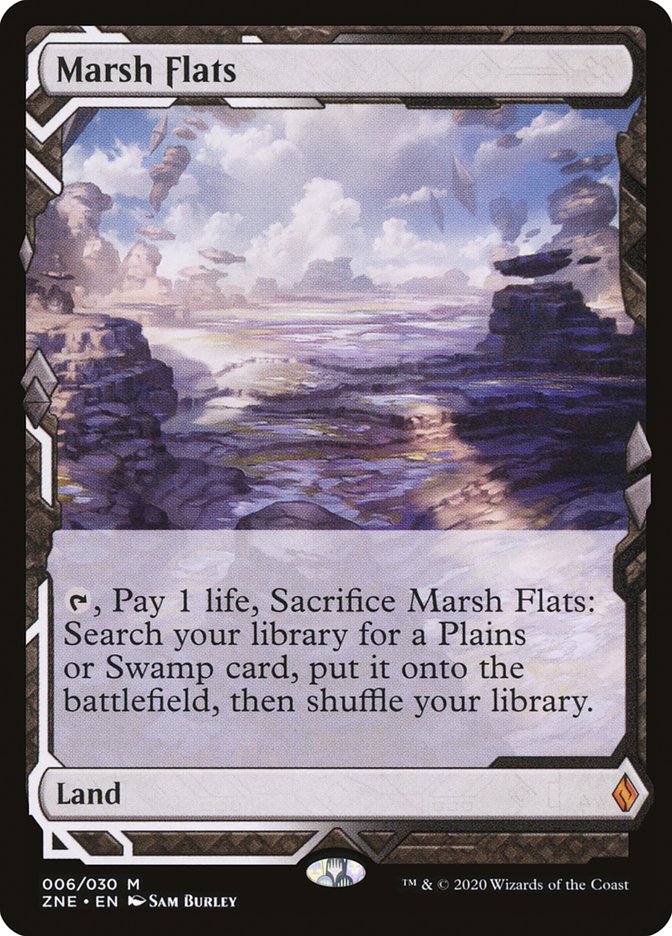 Marsh Flats (Expeditions) [Zendikar Rising Expeditions] MTG Single Magic: The Gathering | Red Claw Gaming
