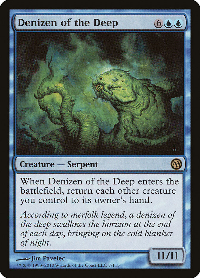 Denizen of the Deep [Duels of the Planeswalkers] MTG Single Magic: The Gathering | Red Claw Gaming