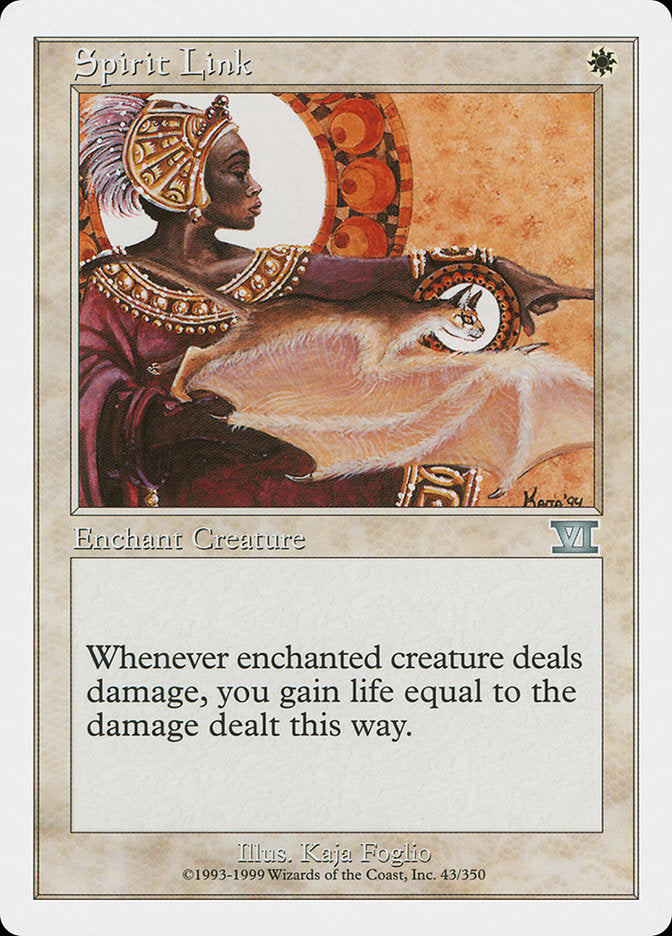 Spirit Link [Classic Sixth Edition] MTG Single Magic: The Gathering | Red Claw Gaming