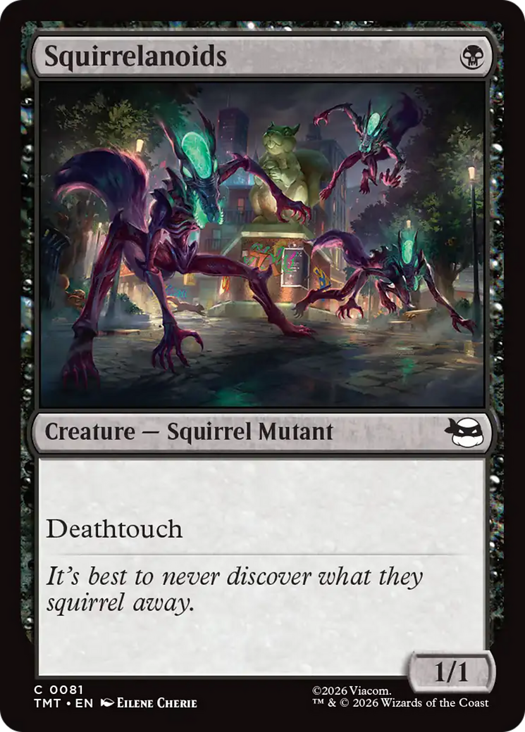 Squirrelanoids [Teenage Mutant Ninja Turtles] MTG Single Magic: The Gathering | Red Claw Gaming