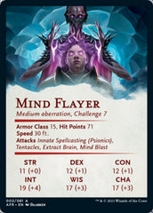 Mind Flayer Art Card [Dungeons & Dragons: Adventures in the Forgotten Realms Art Series] MTG Single Magic: The Gathering | Red Claw Gaming