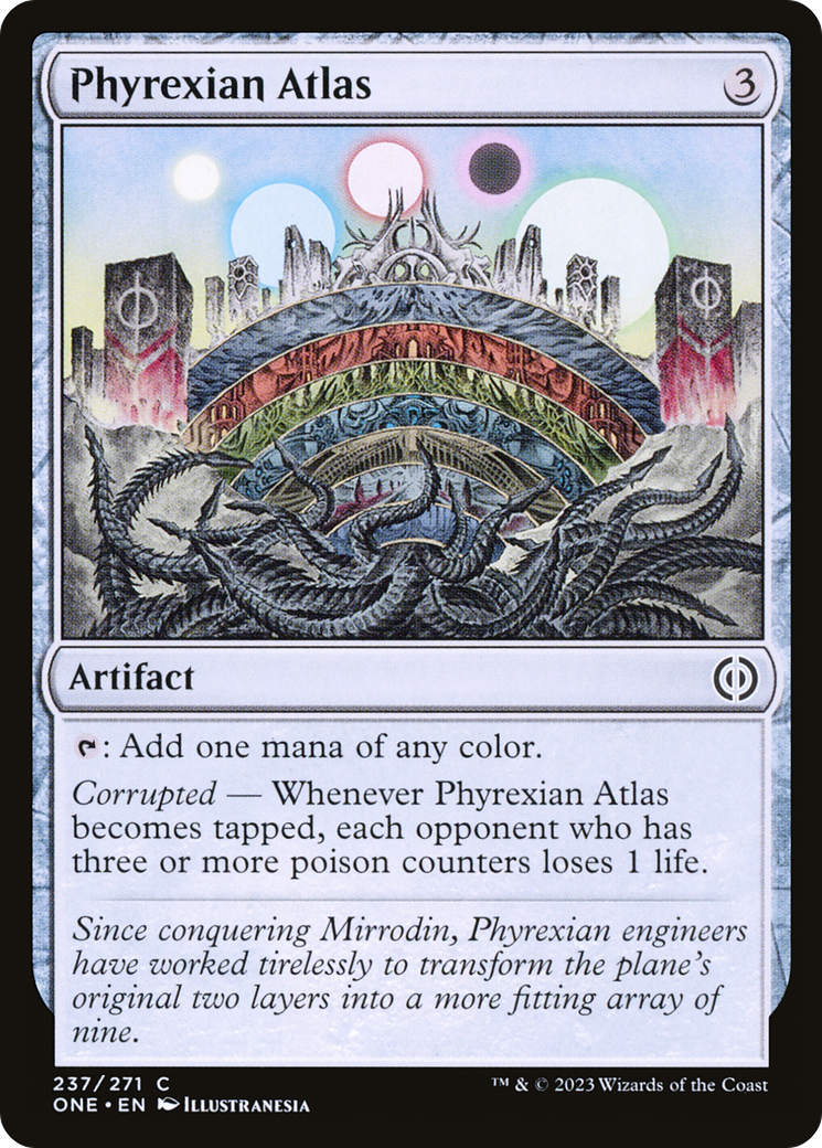Phyrexian Atlas [Phyrexia: All Will Be One] MTG Single Magic: The Gathering | Red Claw Gaming