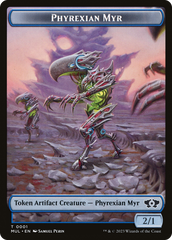 Phyrexian Myr // Phyrexian Hydra (11) Double-Sided Token [March of the Machine Tokens] MTG Single Magic: The Gathering | Red Claw Gaming