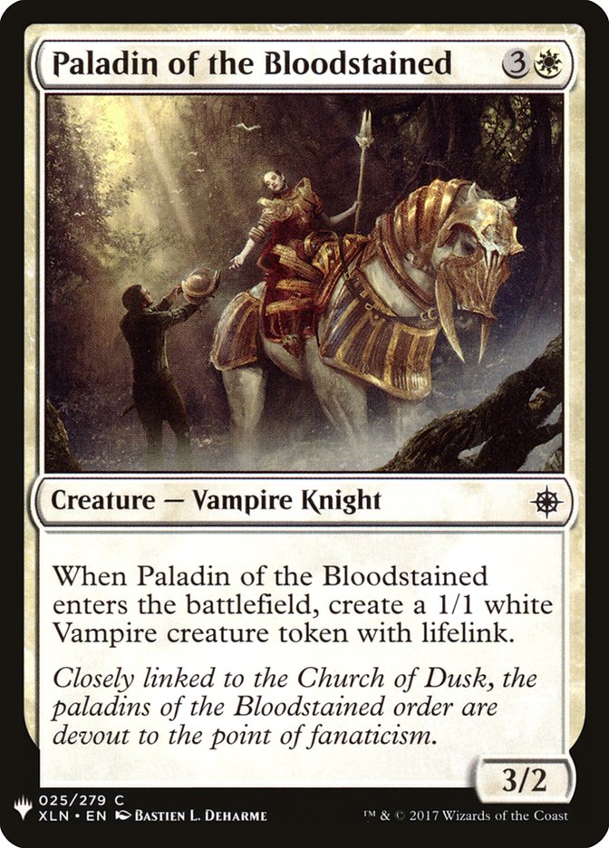 Paladin of the Bloodstained [Mystery Booster] MTG Single Magic: The Gathering    | Red Claw Gaming