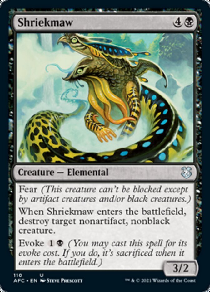 Shriekmaw [Dungeons & Dragons: Adventures in the Forgotten Realms Commander] MTG Single Magic: The Gathering | Red Claw Gaming