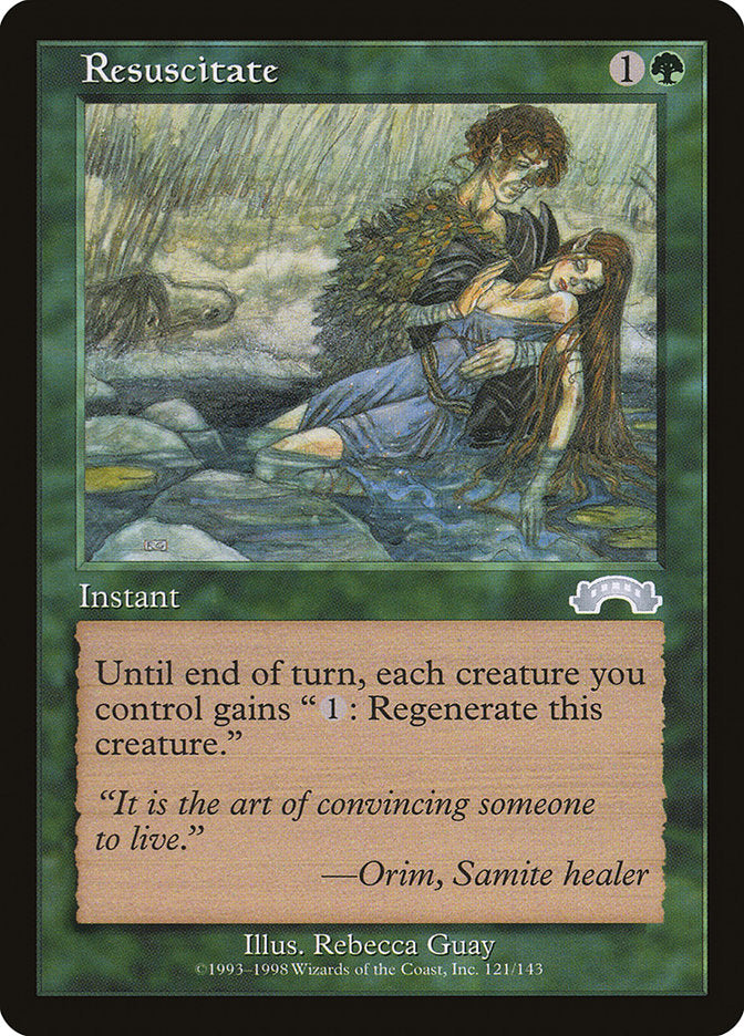Resuscitate [Exodus] MTG Single Magic: The Gathering | Red Claw Gaming
