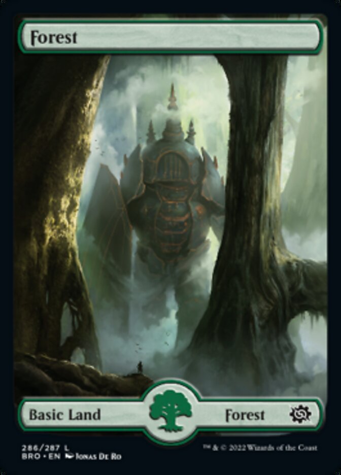 Forest (286) [The Brothers' War] MTG Single Magic: The Gathering | Red Claw Gaming