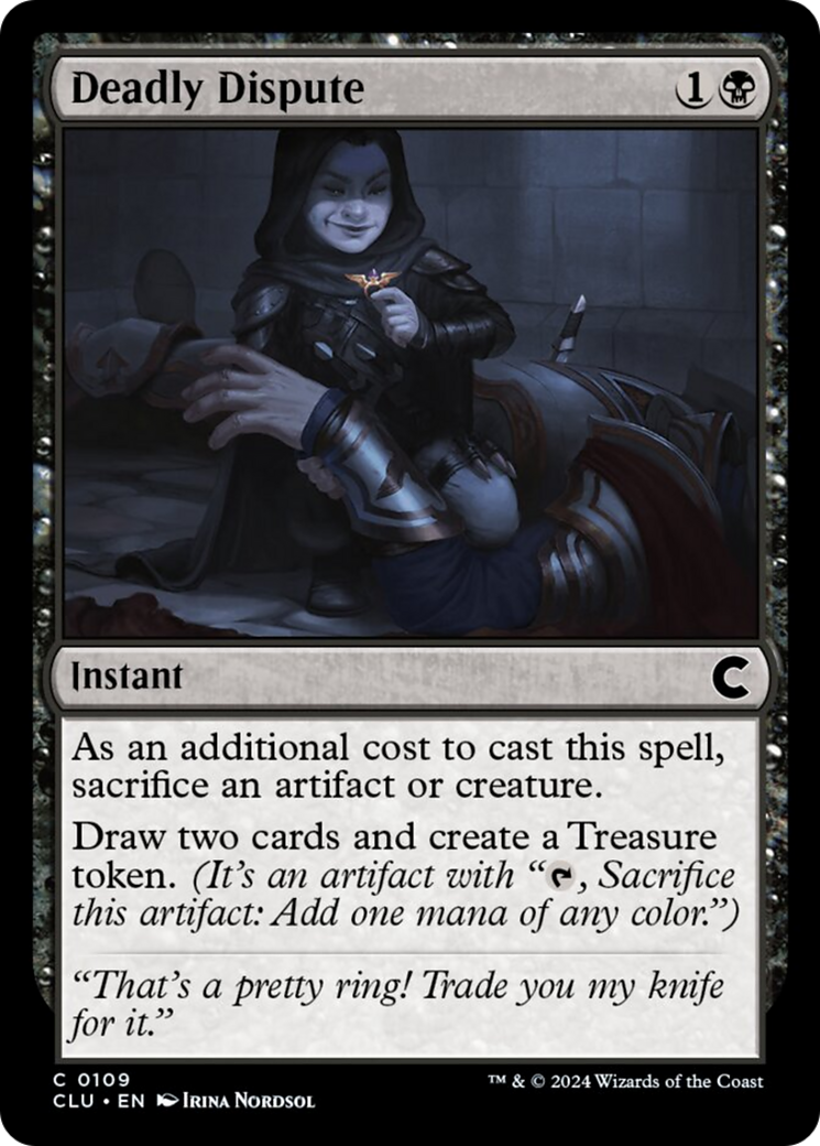Deadly Dispute [Ravnica: Clue Edition] MTG Single Magic: The Gathering | Red Claw Gaming