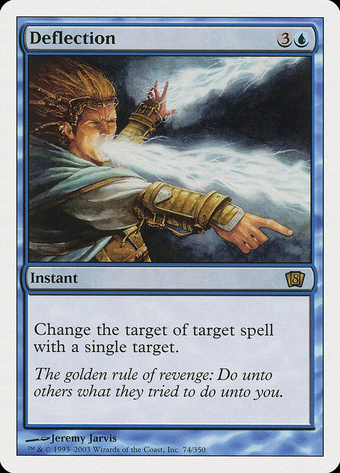 Deflection [Eighth Edition] MTG Single Magic: The Gathering | Red Claw Gaming