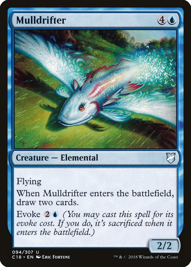 Mulldrifter [Commander 2018] MTG Single Magic: The Gathering | Red Claw Gaming