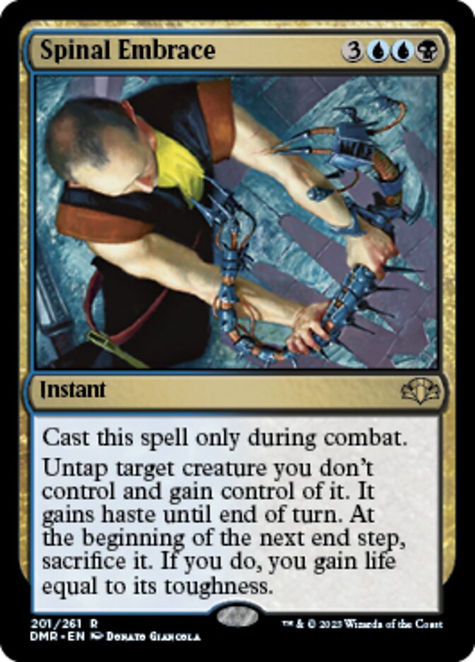 Spinal Embrace [Dominaria Remastered] MTG Single Magic: The Gathering | Red Claw Gaming