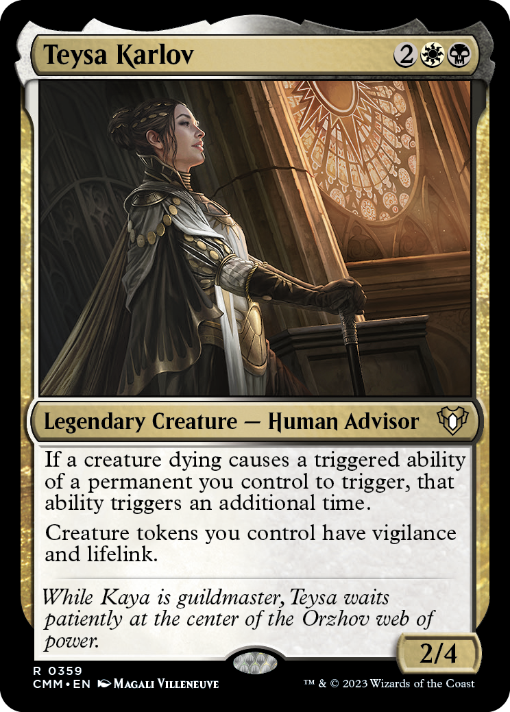 Teysa Karlov [Commander Masters] MTG Single Magic: The Gathering | Red Claw Gaming