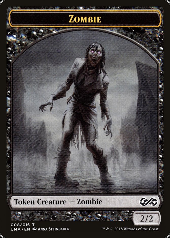 Zombie Token [Ultimate Masters Tokens] MTG Single Magic: The Gathering | Red Claw Gaming