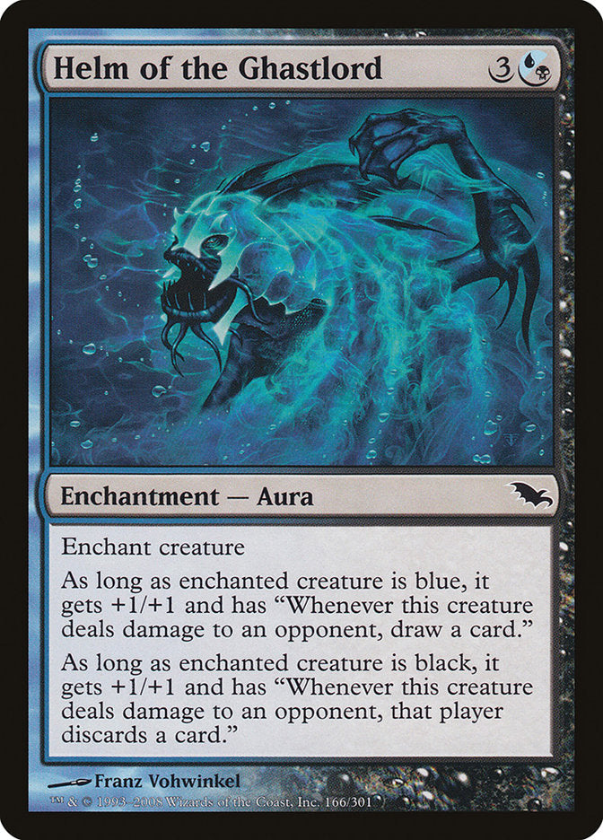 Helm of the Ghastlord [Shadowmoor] MTG Single Magic: The Gathering | Red Claw Gaming