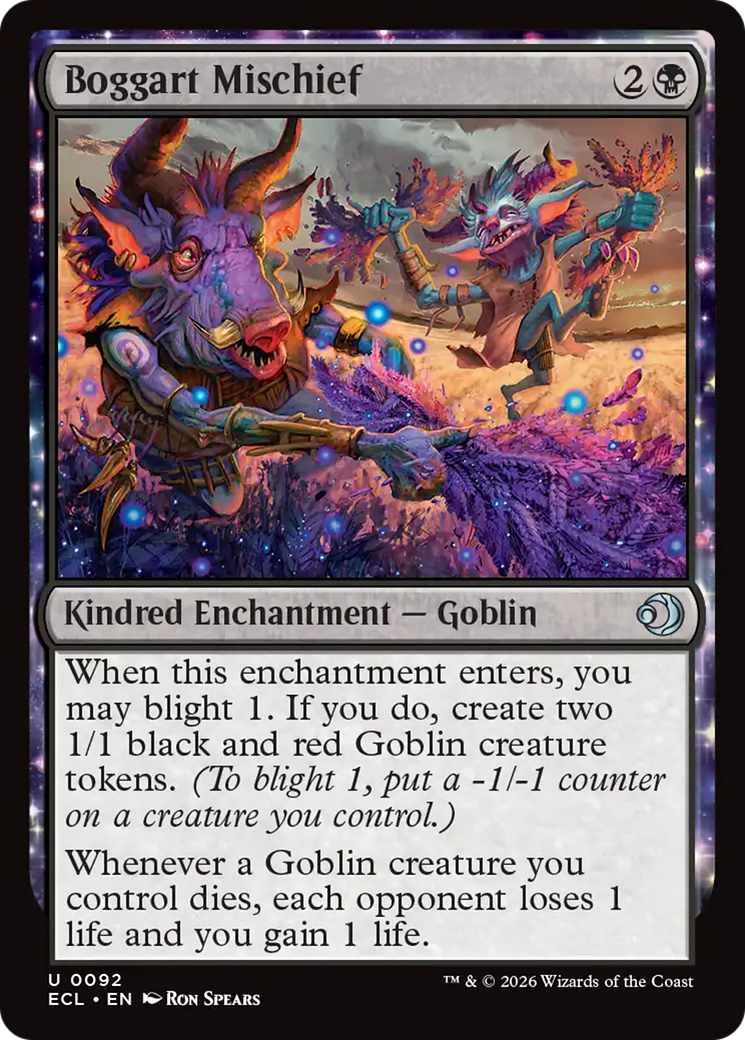 Boggart Mischief [Lorwyn Eclipsed] MTG Single Magic: The Gathering | Red Claw Gaming