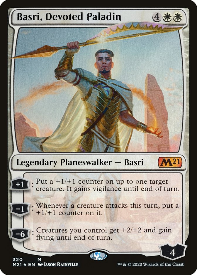 Basri, Devoted Paladin [Core Set 2021] MTG Single Magic: The Gathering | Red Claw Gaming