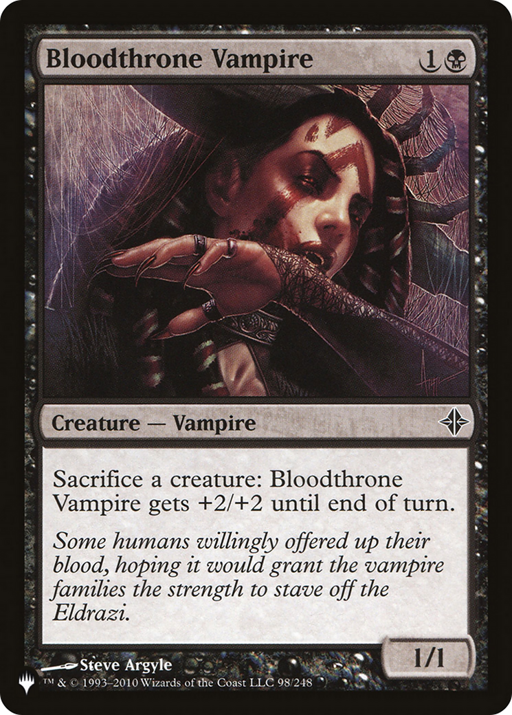 Bloodthrone Vampire [The List] MTG Single Magic: The Gathering | Red Claw Gaming