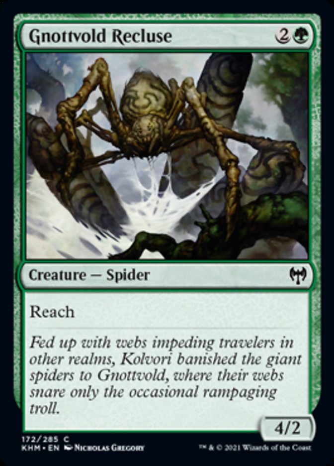 Gnottvold Recluse [Kaldheim] MTG Single Magic: The Gathering | Red Claw Gaming
