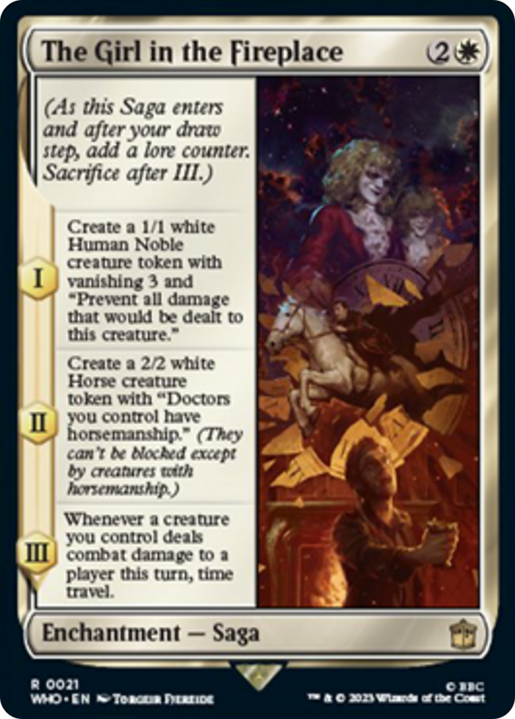 The Girl in the Fireplace [Doctor Who] MTG Single Magic: The Gathering | Red Claw Gaming