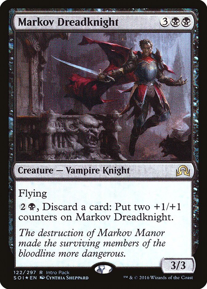 Markov Dreadknight (Intro Pack) [Shadows over Innistrad Promos] MTG Single Magic: The Gathering | Red Claw Gaming