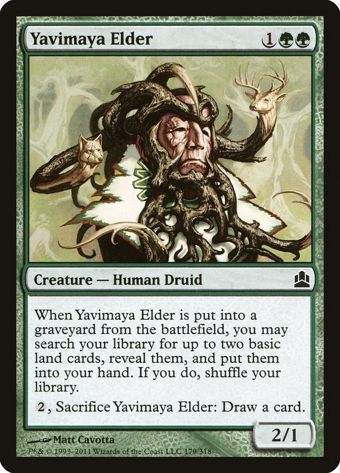 Yavimaya Elder [Commander 2011] MTG Single Magic: The Gathering | Red Claw Gaming