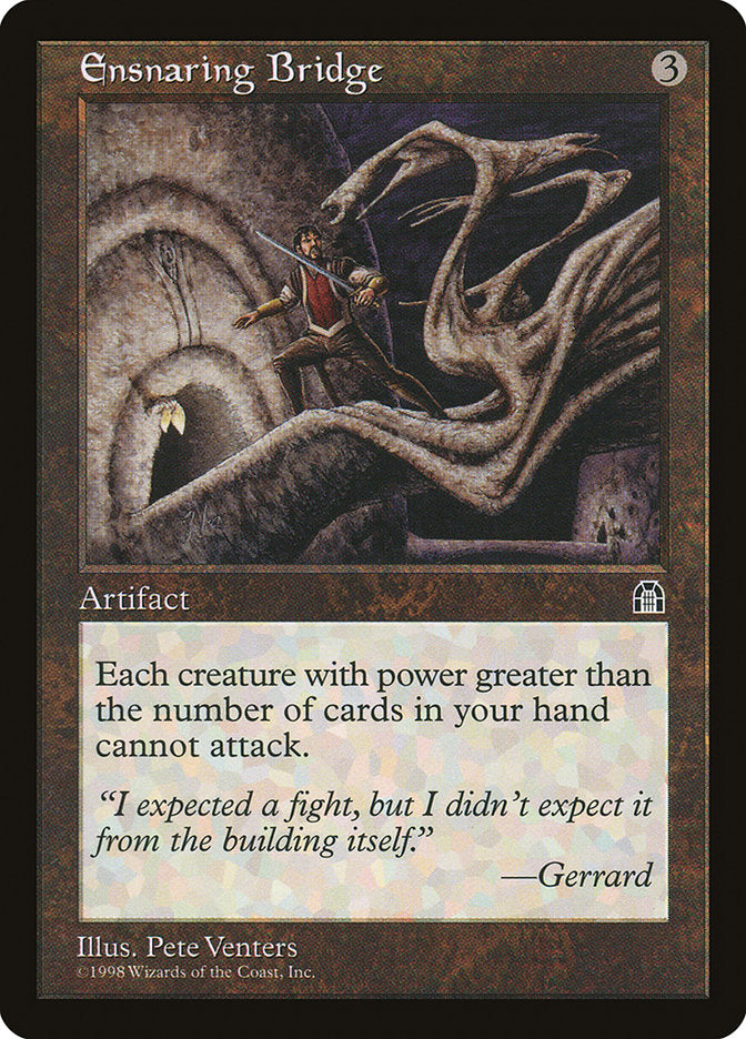 Ensnaring Bridge [Stronghold] MTG Single Magic: The Gathering | Red Claw Gaming