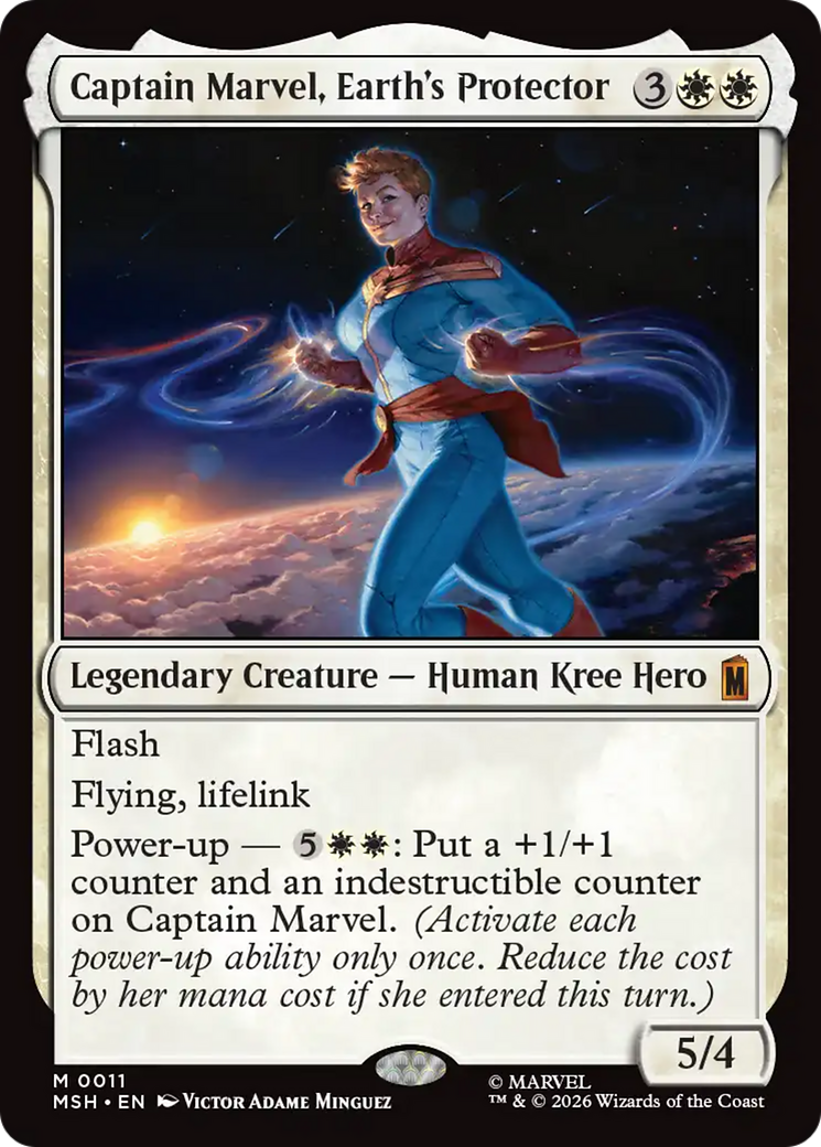 Captain Marvel, Earth's Protector [Marvel Super Heroes] | Red Claw Gaming