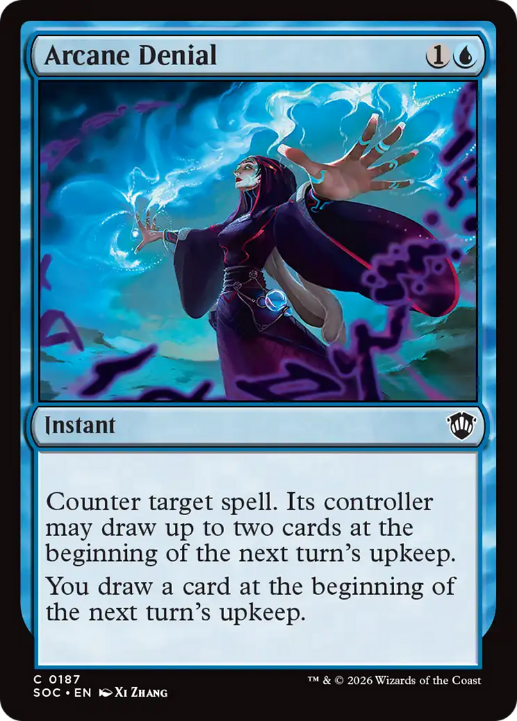 Arcane Denial [Secrets of Strixhaven Commander] MTG Single Magic: The Gathering | Red Claw Gaming