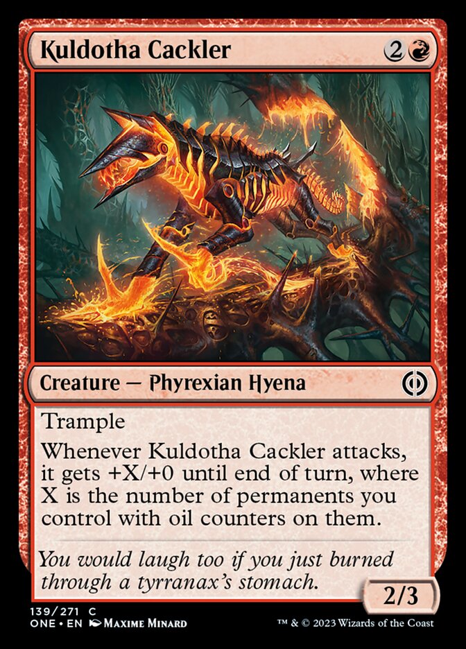 Kuldotha Cackler [Phyrexia: All Will Be One] MTG Single Magic: The Gathering | Red Claw Gaming