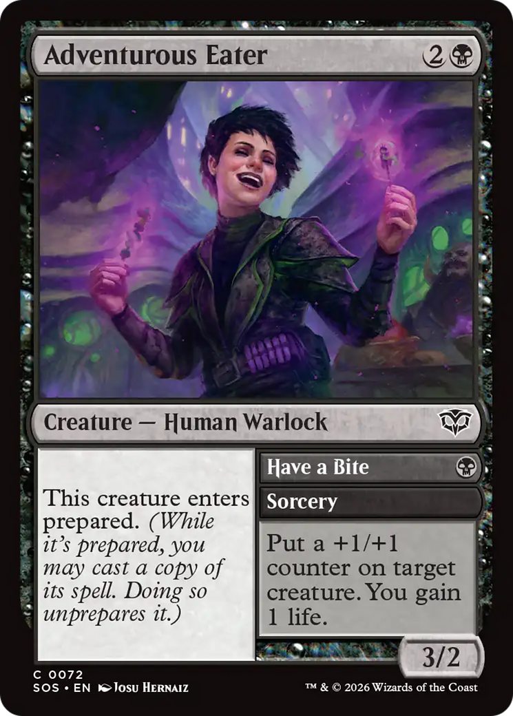 Adventurous Eater [Secrets of Strixhaven] MTG Single Magic: The Gathering | Red Claw Gaming