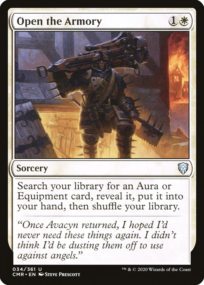 Open the Armory [Commander Legends] MTG Single Magic: The Gathering | Red Claw Gaming