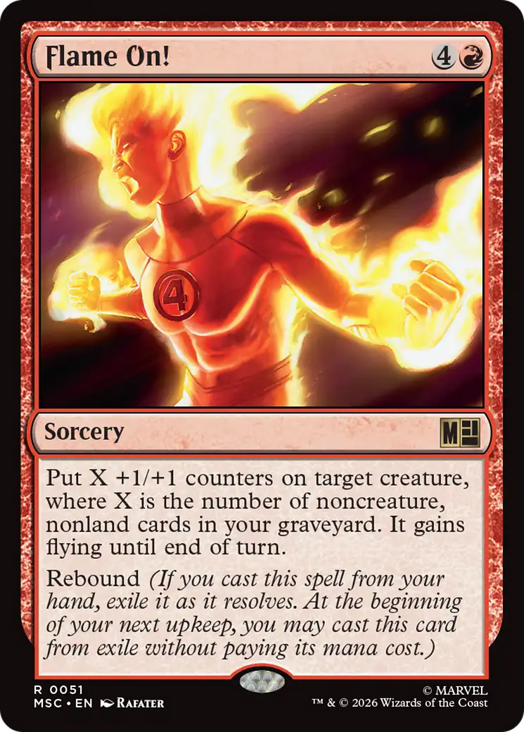 Flame On! [Marvel Super Heroes Commander] | Red Claw Gaming