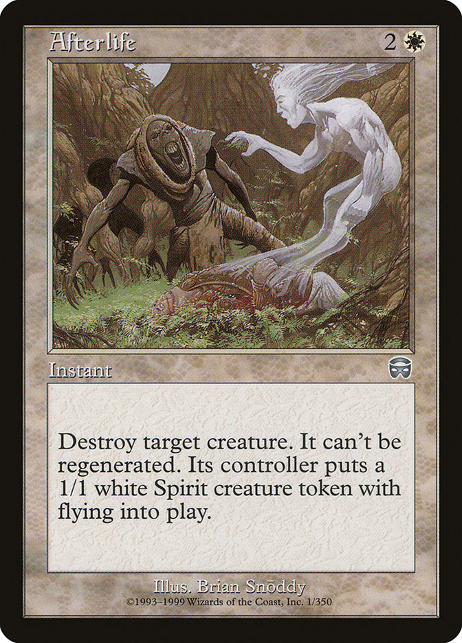 Afterlife [Mercadian Masques] MTG Single Magic: The Gathering | Red Claw Gaming