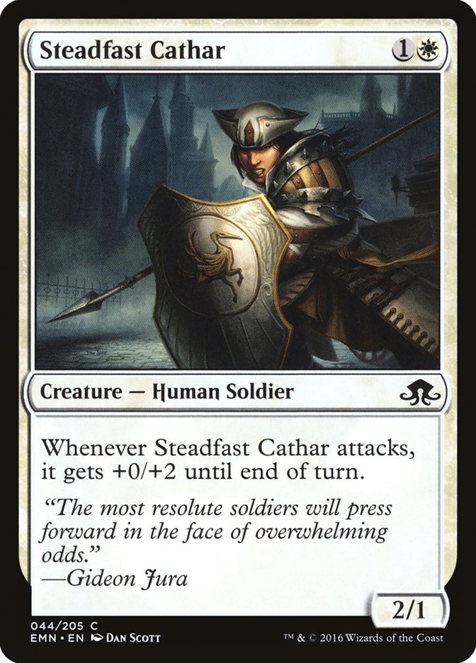 Steadfast Cathar [Eldritch Moon] MTG Single Magic: The Gathering | Red Claw Gaming