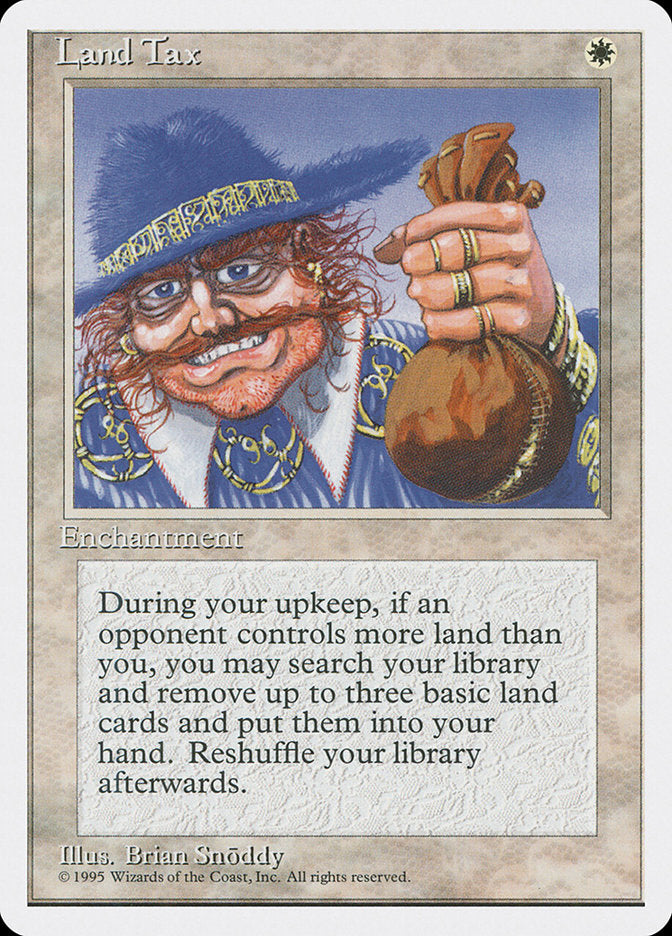 Land Tax [Fourth Edition] MTG Single Magic: The Gathering | Red Claw Gaming