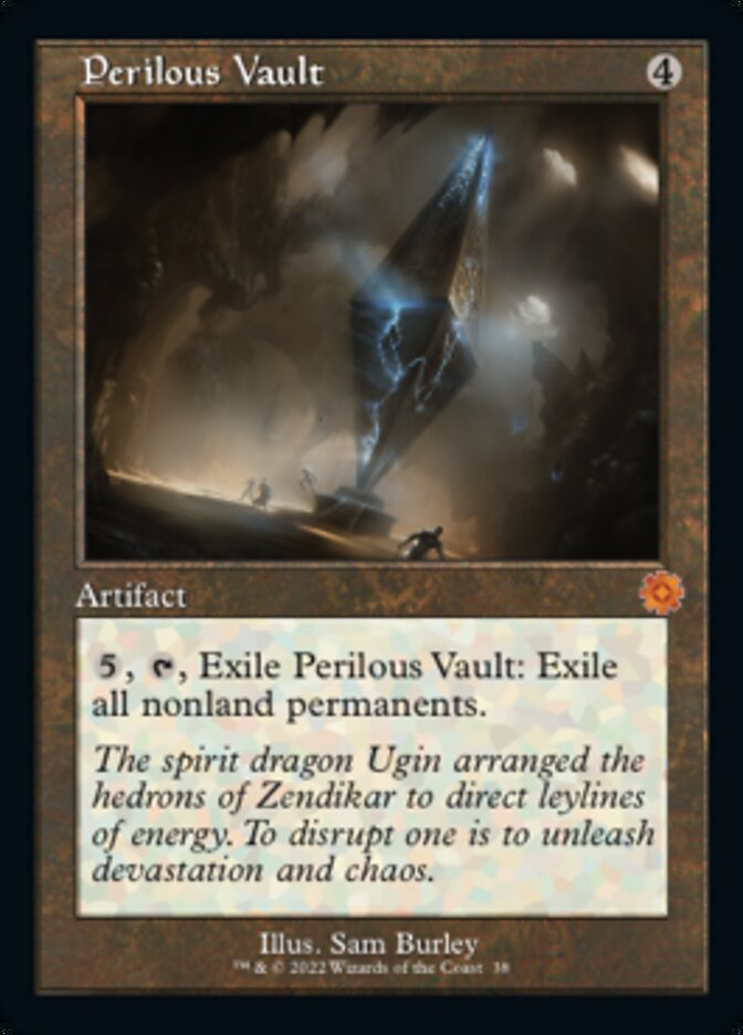 Perilous Vault (Retro) [The Brothers' War Retro Artifacts] MTG Single Magic: The Gathering | Red Claw Gaming