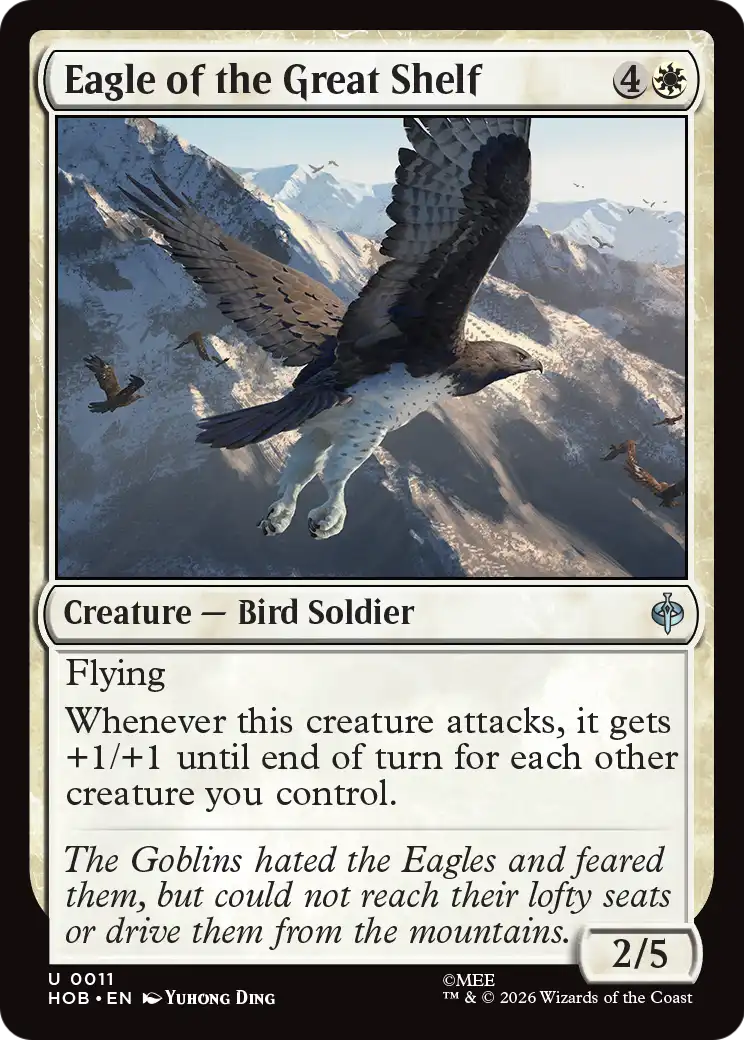 Eagle of the Great Shelf [The Hobbit] | Red Claw Gaming