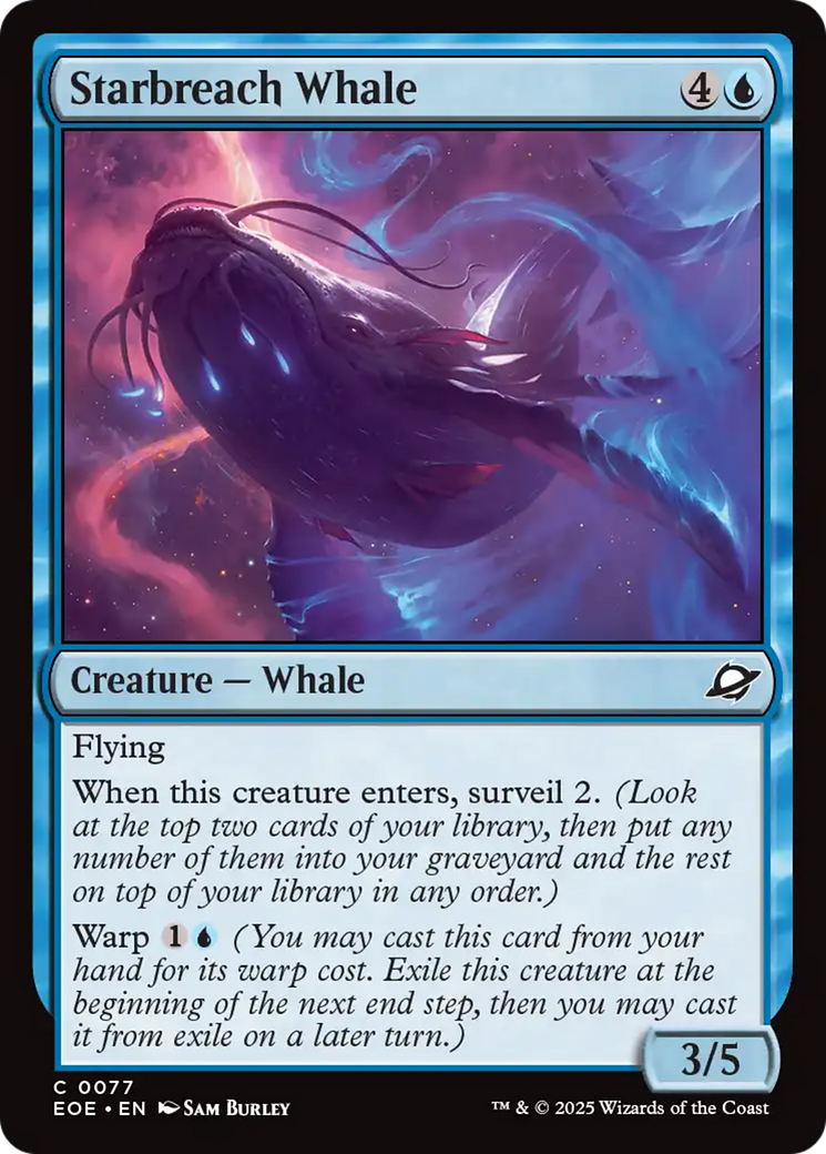 Starbreach Whale [Edge of Eternities] MTG Single Magic: The Gathering | Red Claw Gaming