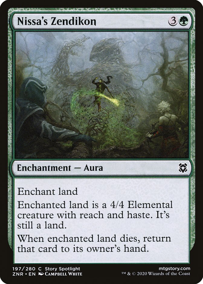 Nissa's Zendikon [Zendikar Rising] MTG Single Magic: The Gathering | Red Claw Gaming