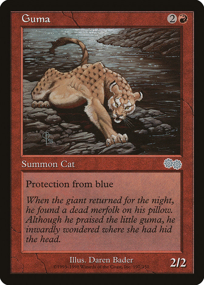 Guma [Urza's Saga] MTG Single Magic: The Gathering | Red Claw Gaming
