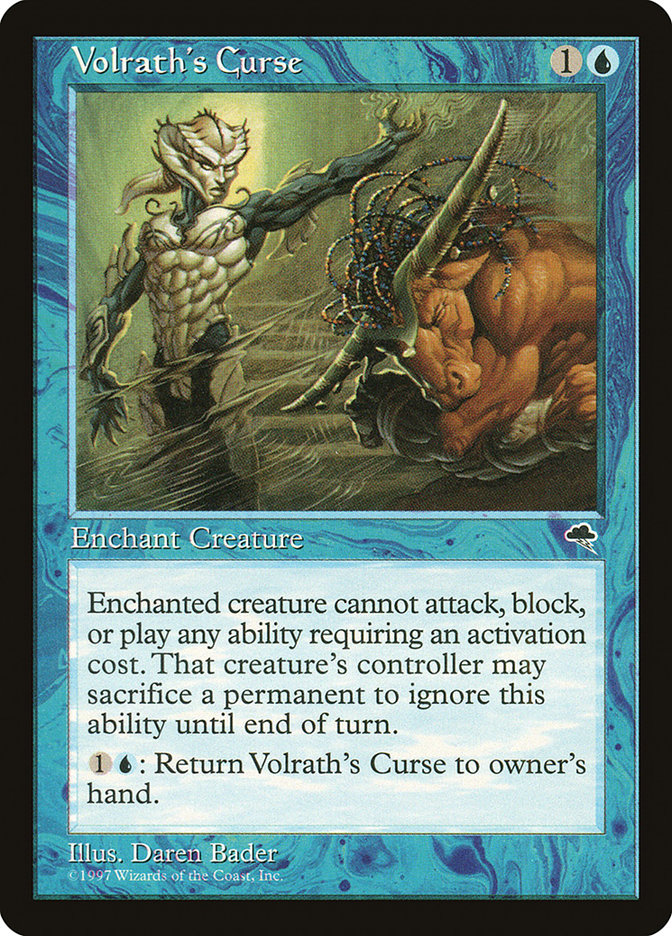 Volrath's Curse [Tempest] MTG Single Magic: The Gathering | Red Claw Gaming