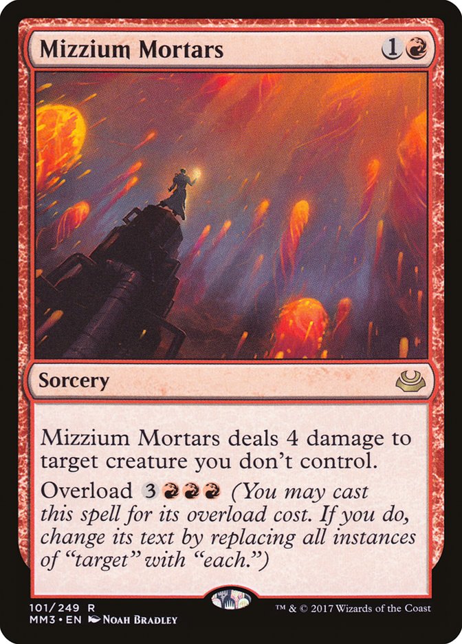 Mizzium Mortars [Modern Masters 2017] MTG Single Magic: The Gathering | Red Claw Gaming