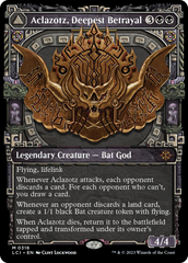Aclazotz, Deepest Betrayal // Temple of the Dead (Showcase) [The Lost Caverns of Ixalan] MTG Single Magic: The Gathering | Red Claw Gaming