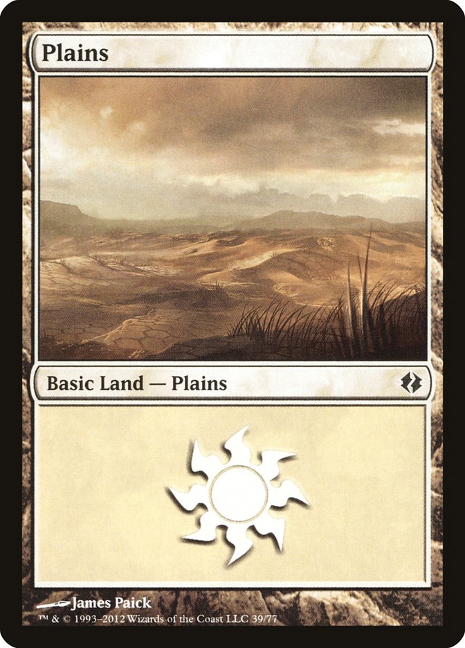 Plains (39) [Duel Decks: Venser vs. Koth] MTG Single Magic: The Gathering | Red Claw Gaming