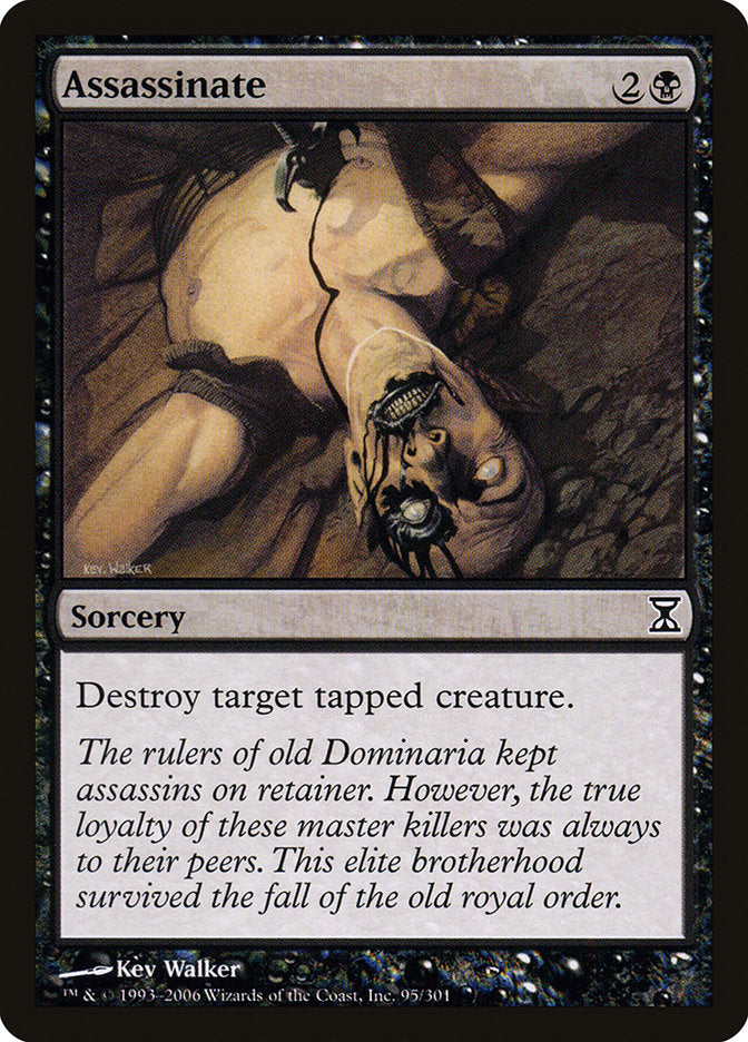 Assassinate [Time Spiral] MTG Single Magic: The Gathering | Red Claw Gaming