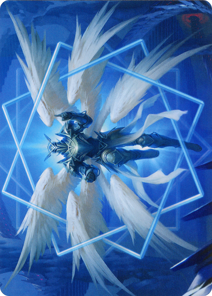 Vertex Paladin Art Card [March of the Machine Art Series] MTG Single Magic: The Gathering | Red Claw Gaming