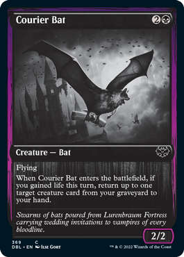 Courier Bat [Innistrad: Double Feature] MTG Single Magic: The Gathering | Red Claw Gaming