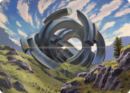 Thran Portal Art Card [Dominaria United Art Series] MTG Single Magic: The Gathering | Red Claw Gaming