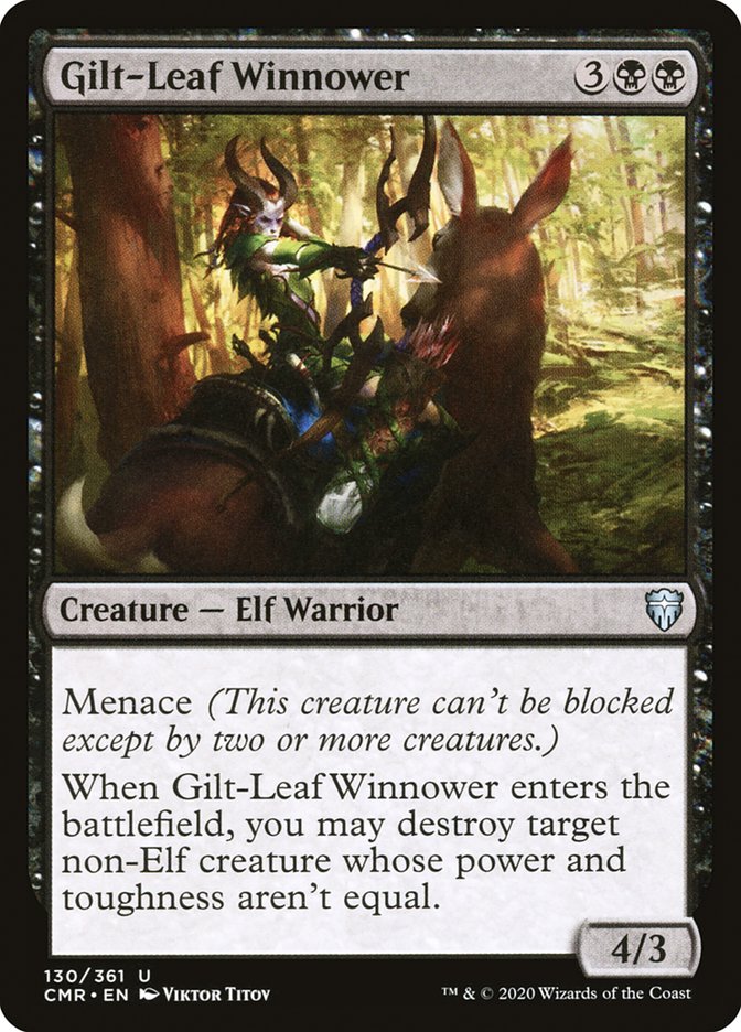 Gilt-Leaf Winnower [Commander Legends] MTG Single Magic: The Gathering | Red Claw Gaming
