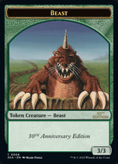 Beast Token [30th Anniversary Tokens] MTG Single Magic: The Gathering | Red Claw Gaming
